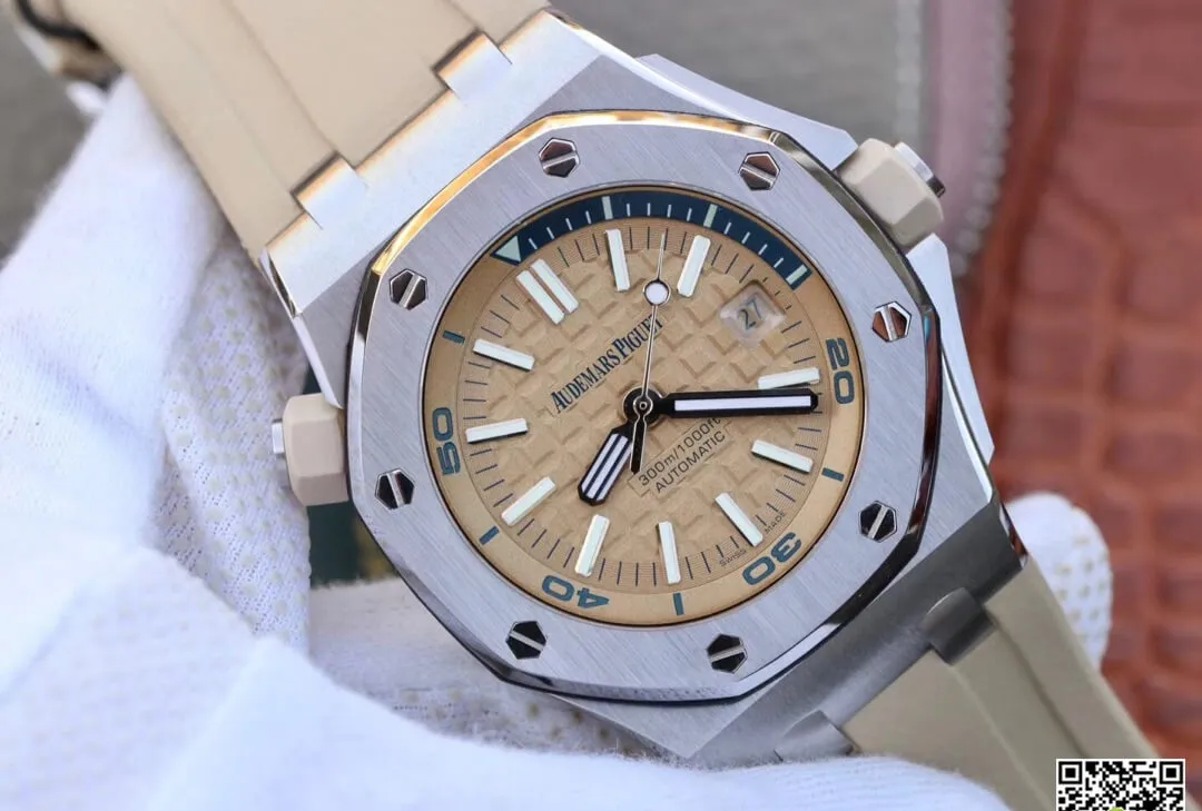 Audemars Piguet Royal Oak Offshore 15710ST.OO.A085CA.01 JF Factory 1:1 Best Edition Replica Watch Silver Strap
